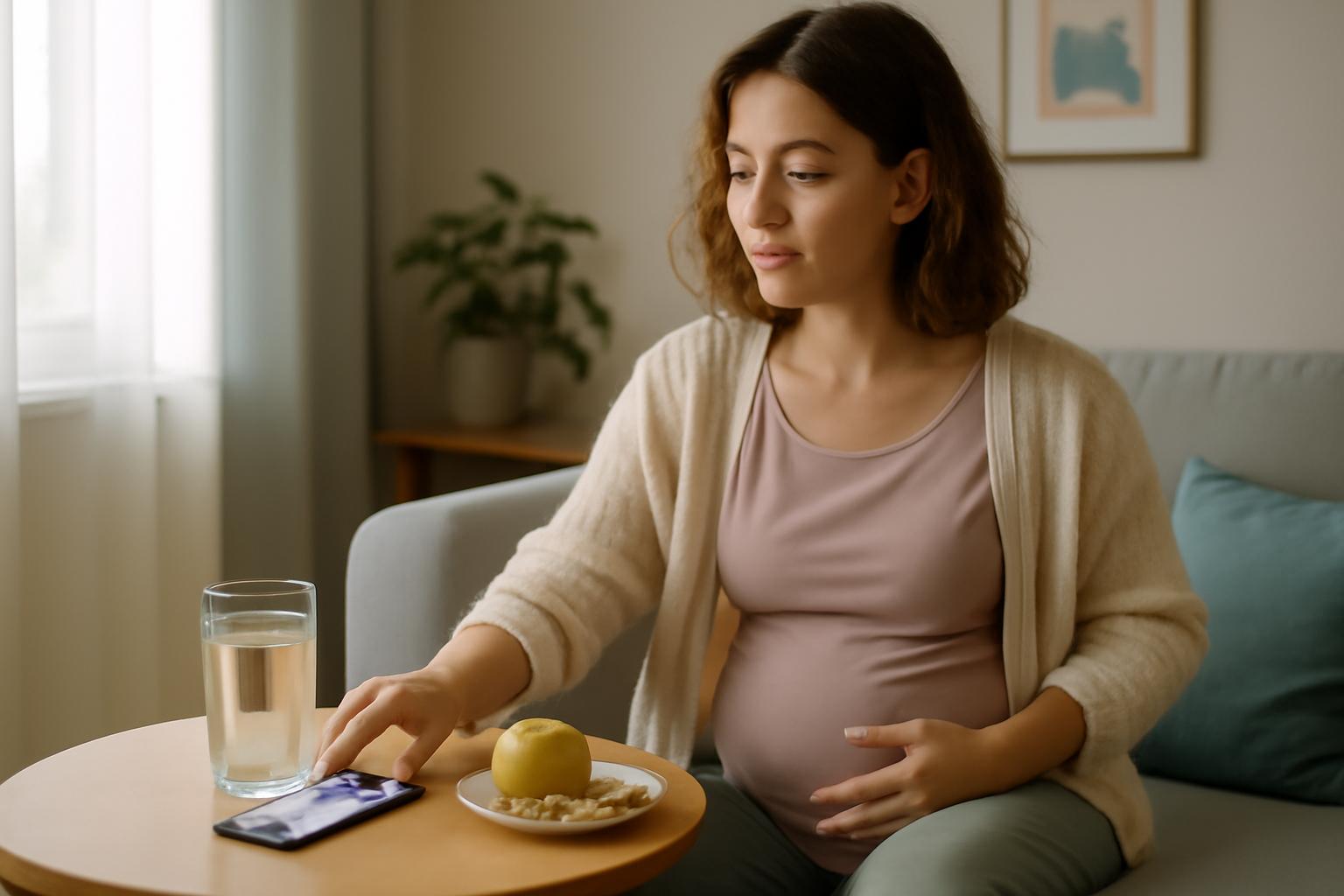 Nadwrażliwość na zapachy w pierwszym trymestrze ciąży