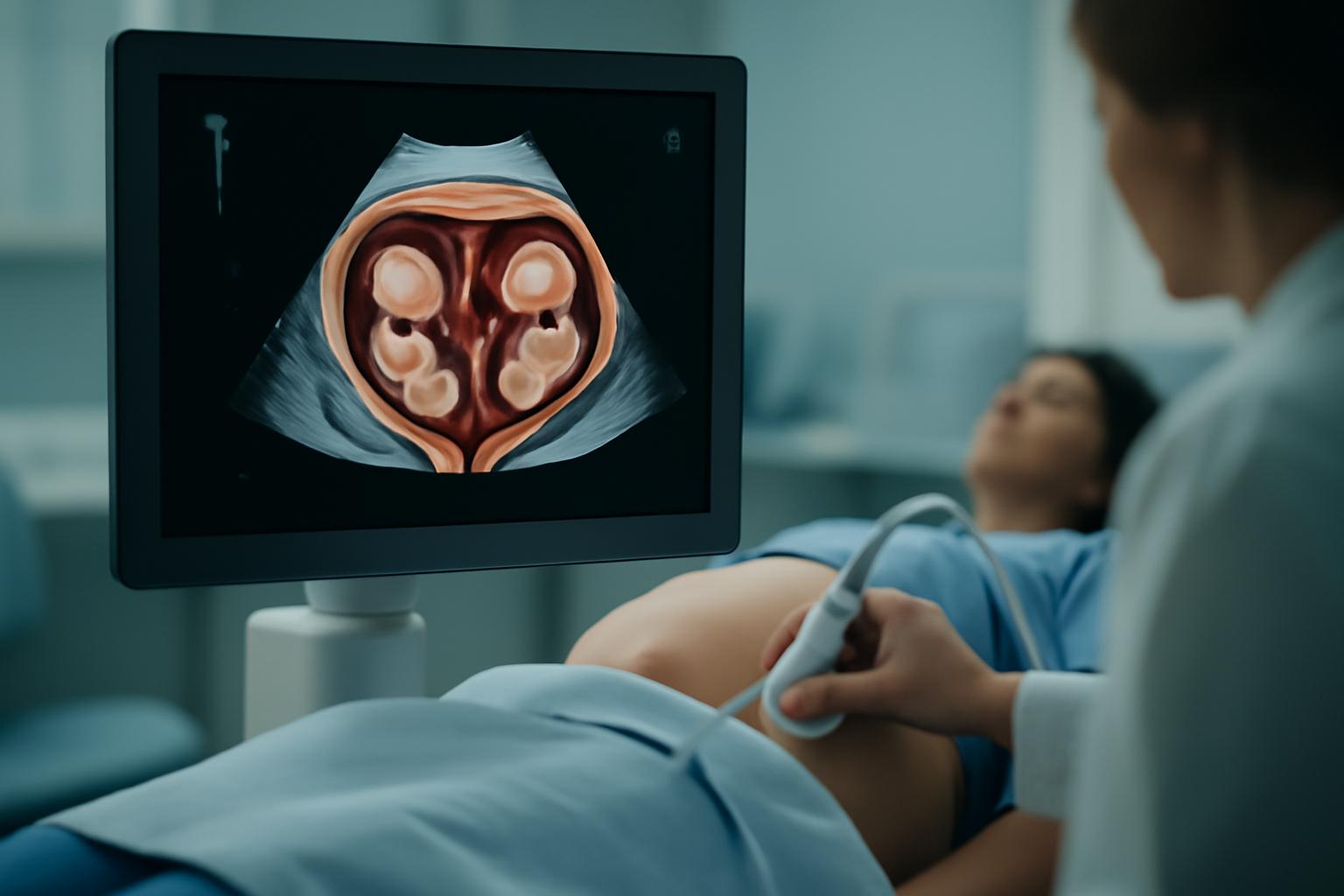 Objawy ciąży bliźniaczej i potwierdzenie jej w USG