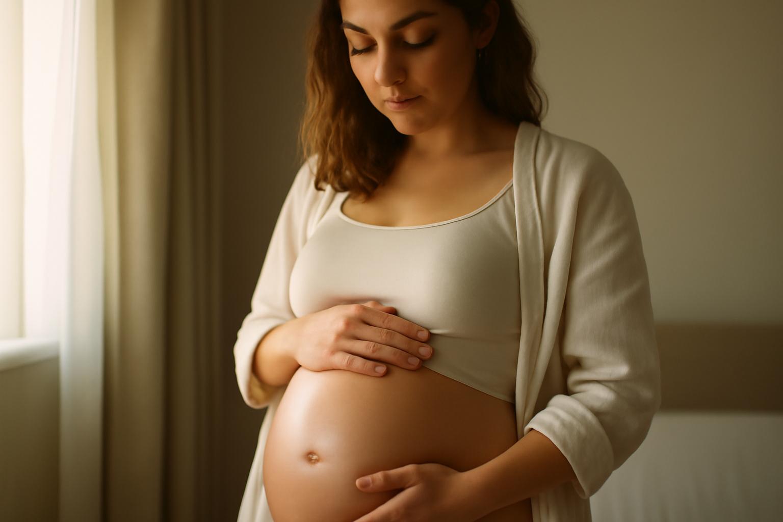 Twardnienie brzucha w ciąży &ndash; przyczyny, objawy i reakcja