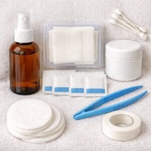 Zestaw do pielęgnacji pępka