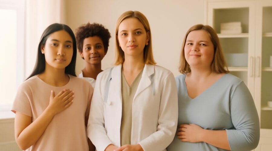 Zmiany piersi i brodawek jako wczesny objaw ciąży