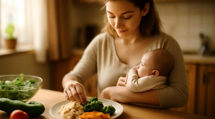 Odżywianie po porodzie: dieta, posiłki i regeneracja mamy