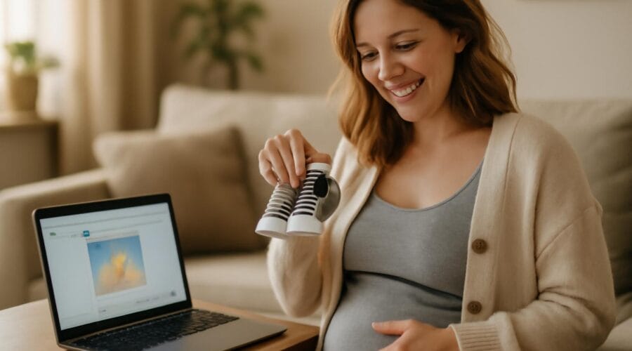 Pomysły na ogłoszenie ciąży bliskim i w mediach online