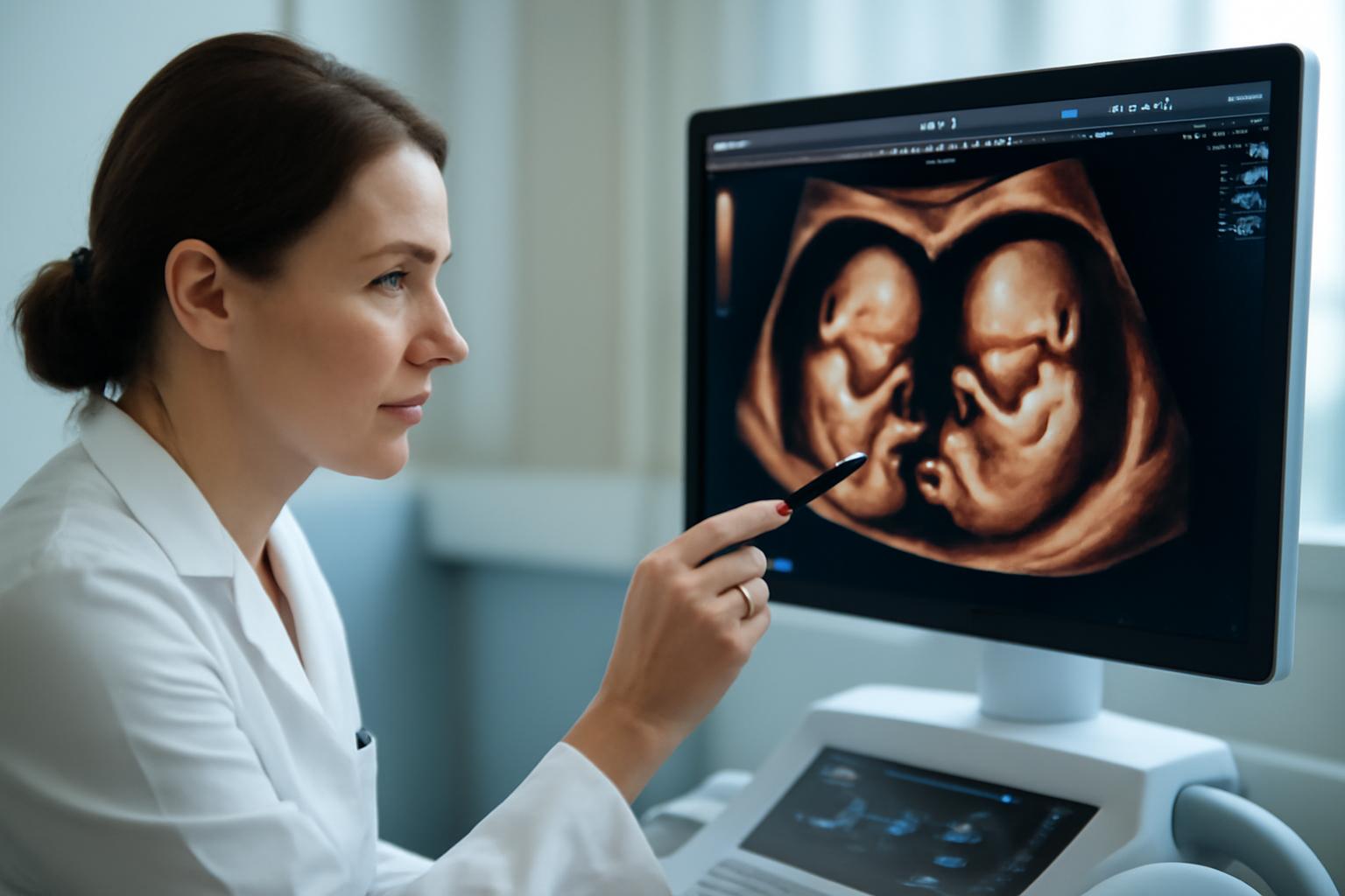 Rozwój bliźniąt w ciąży bliźniaczej tydzień po tygodniu