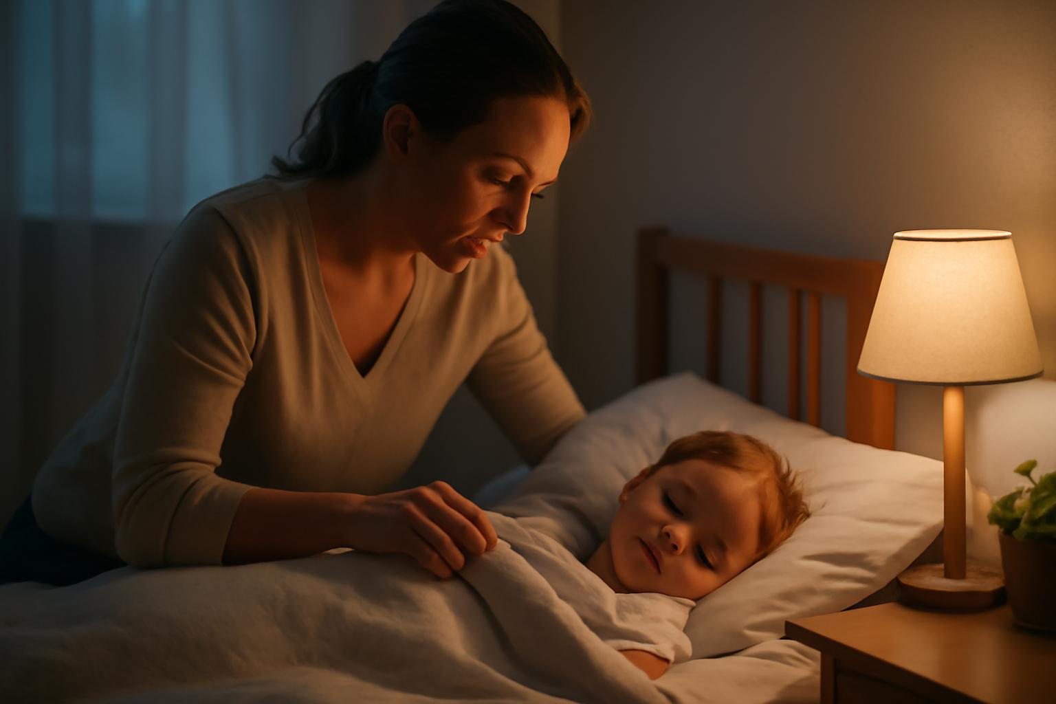 Zgrzytanie, chrapanie i drgania senne u małych dzieci